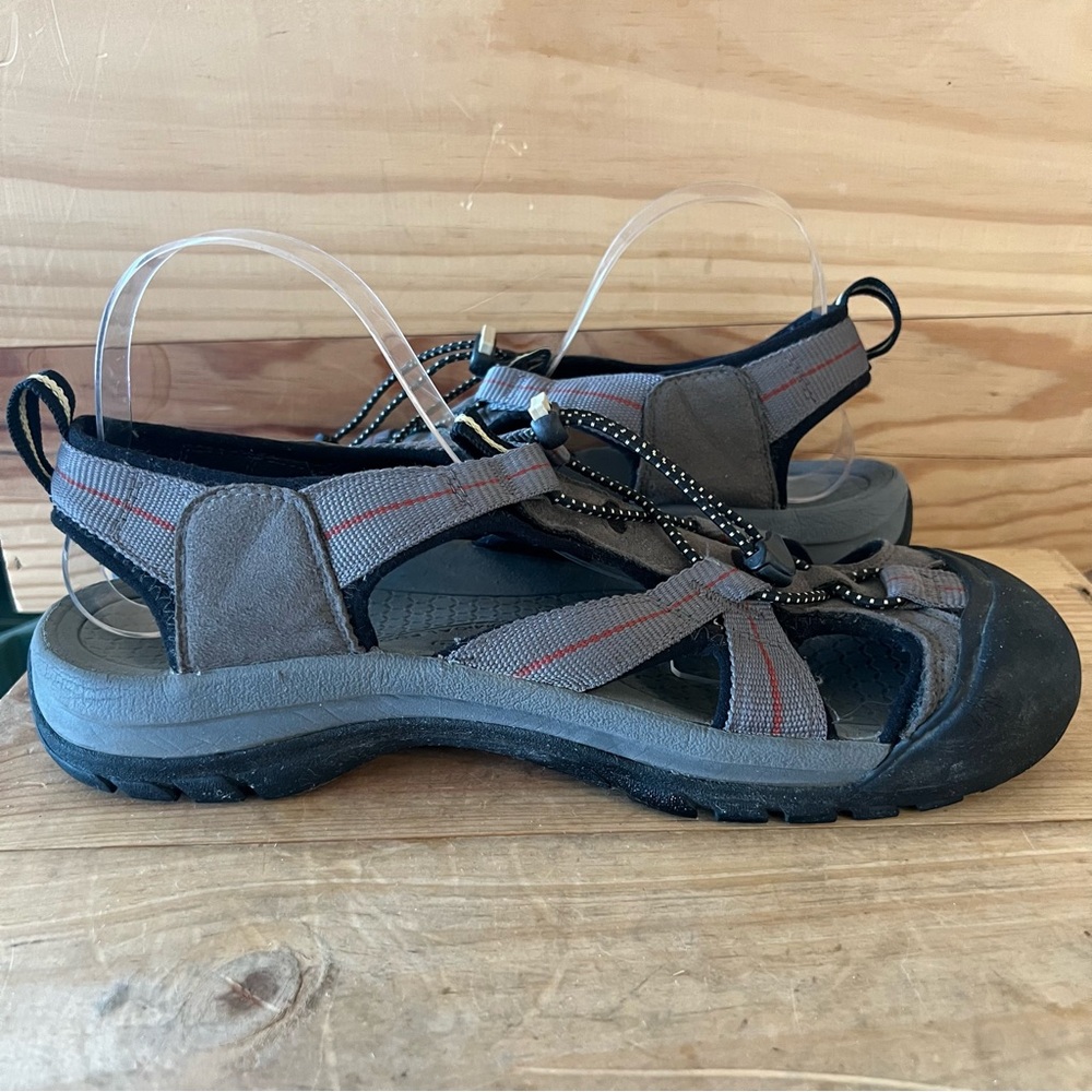 Keen Gray Venice H2 Waterproof Hiking Closed Toe Sandals Size 11 Mens - Picture 6 of 11